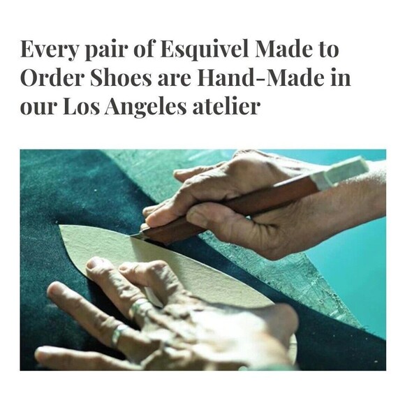 George Esquivel Champagne Colored Metallic Leather Slide Sandals - Picture 10 of 11